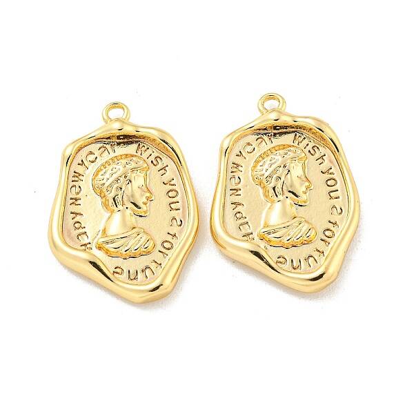 Rack Plating Brass Pendants