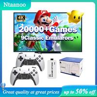 [Father's Day] Ntaanoo 2025 Newly upgraded 21,000+ Retro Game Stick, Plug and Play Video Games Console 23 Emulators, 4K HDMI ...