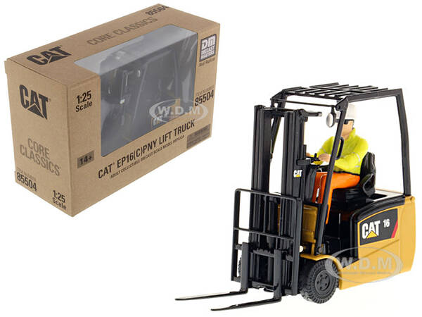 CAT Caterpillar EP16(C)PNY Lift Truck with Operator Core Classics Series 1/25 Diecast Model by Diecast Masters