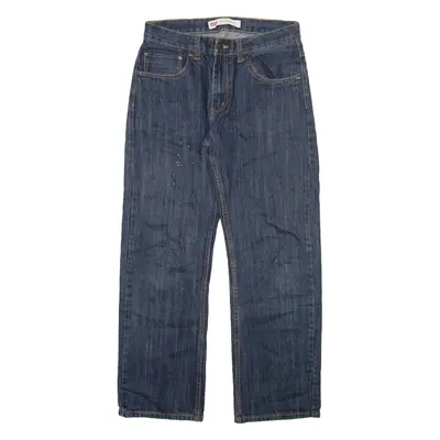 LEVI'S 505 Jeans Boys Blue Regular Straight W28 L28