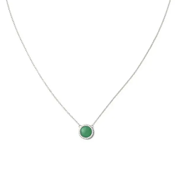 Daniel wellington Original Jadeite and Crystal Necklace Audrey DW00401454