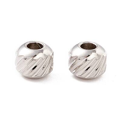 Tarnish Resistant 201 Stainless Steel Beads