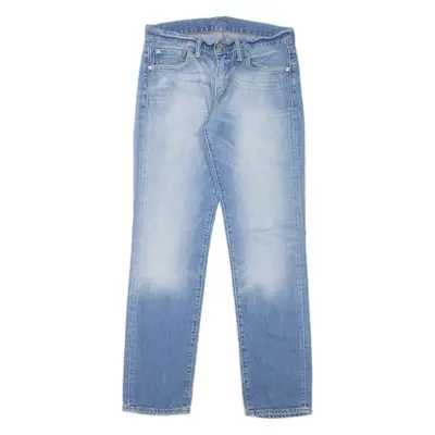 LEVI'S Mens Jeans Blue Slim Straight Stone Wash W30 L31