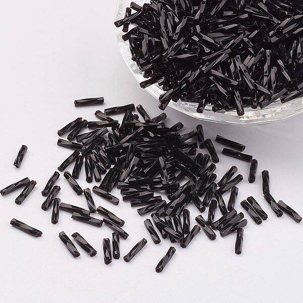 Glass Twisted Bugle Beads