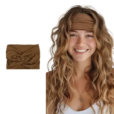 GOOGOO Women Twist Knot Headband Fashion Hair Accessories,Solid Color , Vintage, for Casual Fashion Sports，Pack of 1 TikTok...
