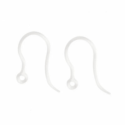 Transparent Resin Earring Hooks