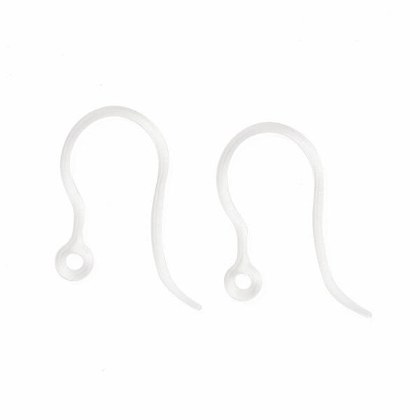 Transparent Resin Earring Hooks