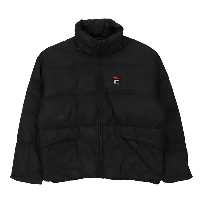 Fila Puffer - XL Black Nylon