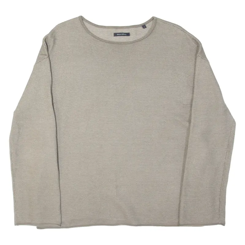 MARC O'POLO Womens Jumper Grey Tight Knit M