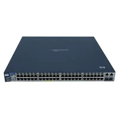 HP J8165A | ProCurve 2600 Series 2650-PWR 48 x 10/100Base-TX RJ-45 PoE and 2 x 1GbE RJ-45/SFP Dual-Personality Ports Layer 3 ...