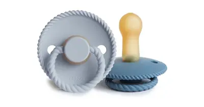 Frigg Rope Size 2:6-18 Months Pacifier Ocean View/Powder Blue