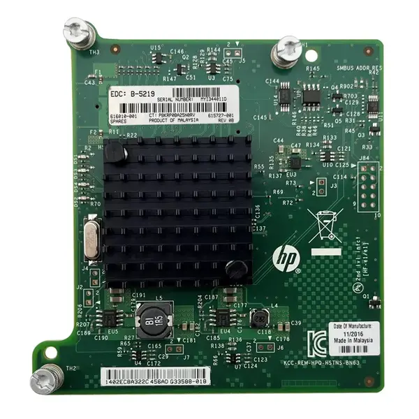 616010-001 HP 4 x RJ-45 Ports 1Gb/s 100Base-TX/1000Base-T PCI Express 2.1 x4 366M Ethernet Network Adapter