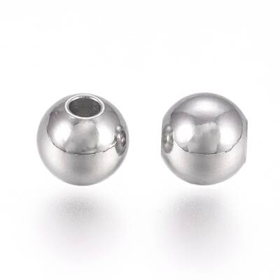 Tarnish Resistant 316L Surgical Stainless Steel Beads