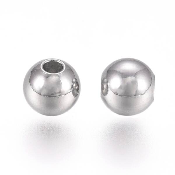 Tarnish Resistant 316L Surgical Stainless Steel Beads