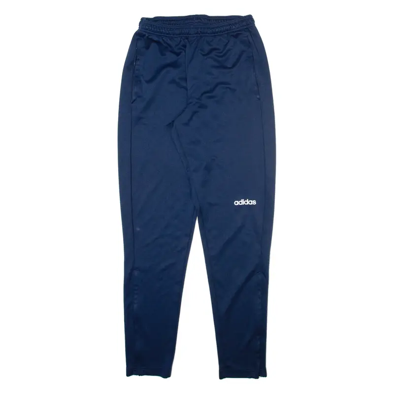 ADIDAS Womens Track Pants Blue Tapered M W26 L30