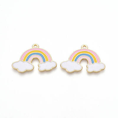 Alloy Enamel Pendants
