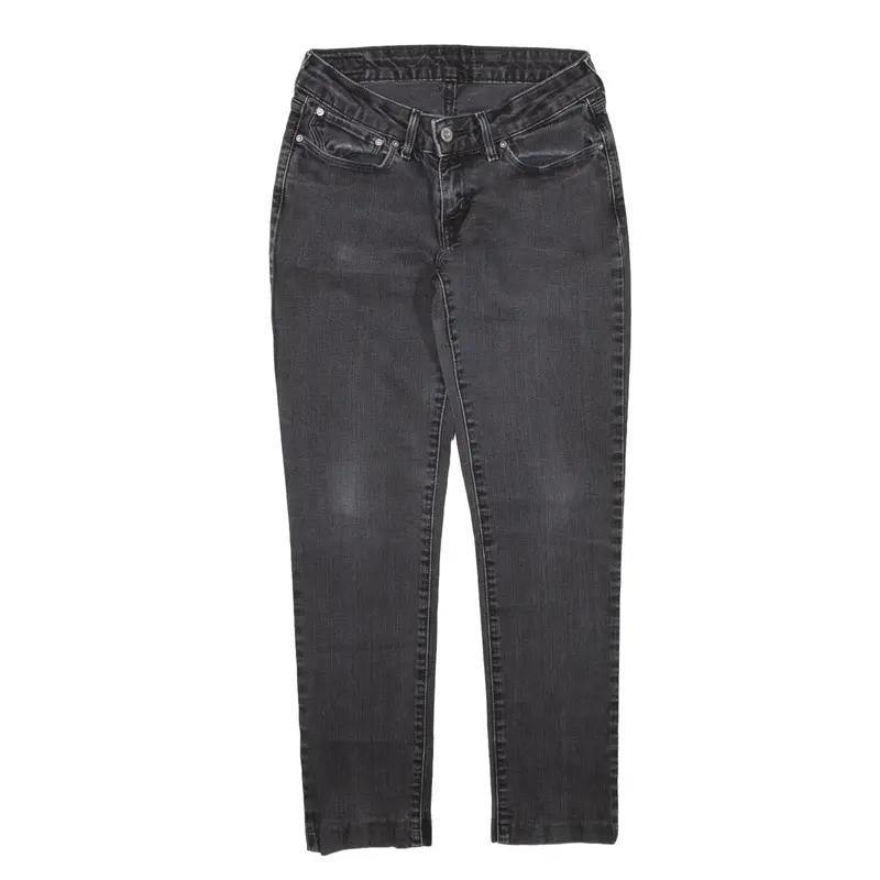 LEVI'S Jeans Black Denim Slim Skinny Womens W26 L26