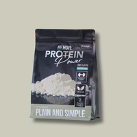 Just Move Protein - Plain And Simple - Unflavored, Vegan (Plant Based) Organic, Dairy Free, No Soy, No Gluten, Keto, 20g Prot...