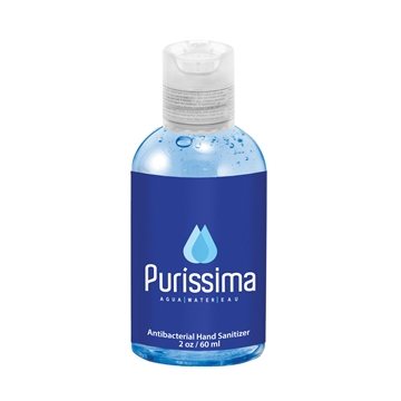 150 Custom 2 oz Antibacterial Hand Sanitizer - 62% Alcohol