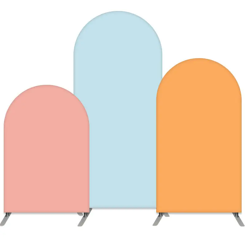 Aperturee Double Sided Pink Solid Arch Backdrop Kit For Party | Chiara Wall Backdrop Diy | Circle Arch Backdrop Diy | Wedding...