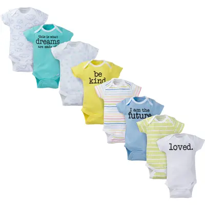 Onesies Brand Unisex Baby 8-Pack, Stars