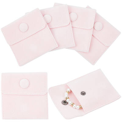 Square Velvet Jewelry Bags
