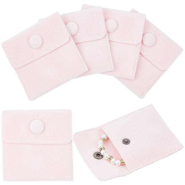 Square Velvet Jewelry Bags