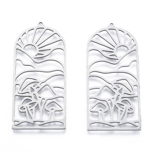 Non-Tarnish 201 Stainless Steel Pendants