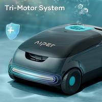 Scuba E1 AIPER Cordless Robotic Automatic Pool Vacuum Cleaner, Advanced Filtration, Tri-Motor, ldeal for Above-Ground Pools u...