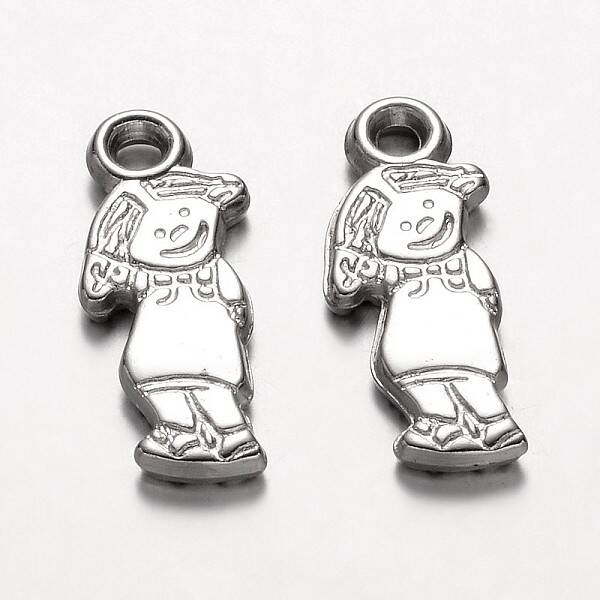 CCB Plastic Girl Pendants