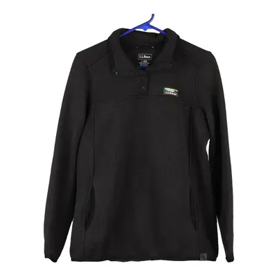 L.L.Bean Fleece - Large Black Polyester