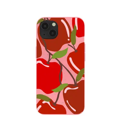 Bubblegum Pink Apple of My Eye iPhone 13 Case