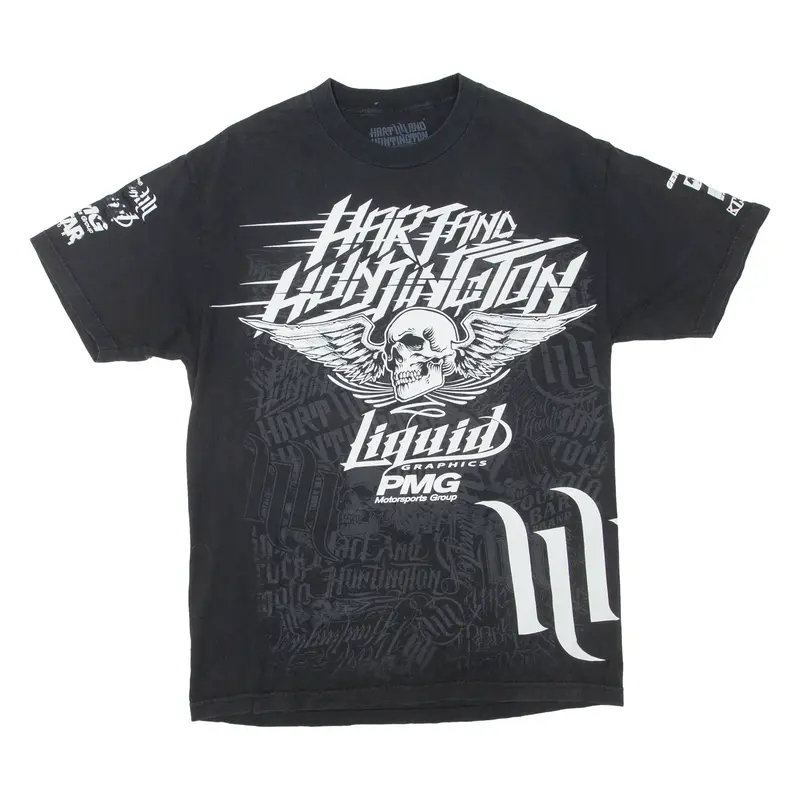 Hart and Huntington Mens T-Shirt Black L