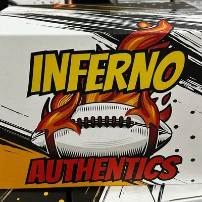 PYD Sports Cards & MINI HELMENT INFERNO BX Autographs Memorabilia