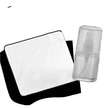 100 Customized 1 oz Glass Lens Cleaner + 4