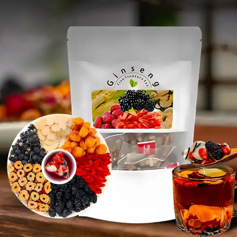 Kidney Tea Formula Ginseng Eight Treasure Tea, Ginseng Eight Treasures Tea, Organic Kidney Cleanse Tea, Traditional Healthy K...