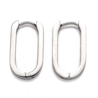 Tarnish Resistant 304 Stainless Steel Huggie Hoop Earrings