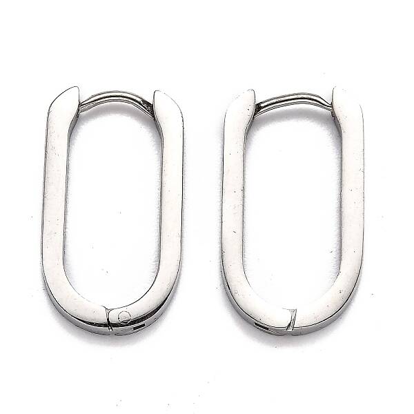 Tarnish Resistant 304 Stainless Steel Huggie Hoop Earrings