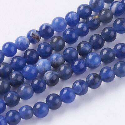Natural Sodalite Beads Strands