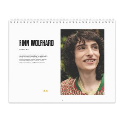 Finn Wolfhard Vol.2 - 2024 Wall Calendar