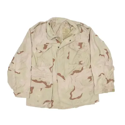 GOLDEN MFG INC Desert Military Jacket Beige Camouflage Mens L