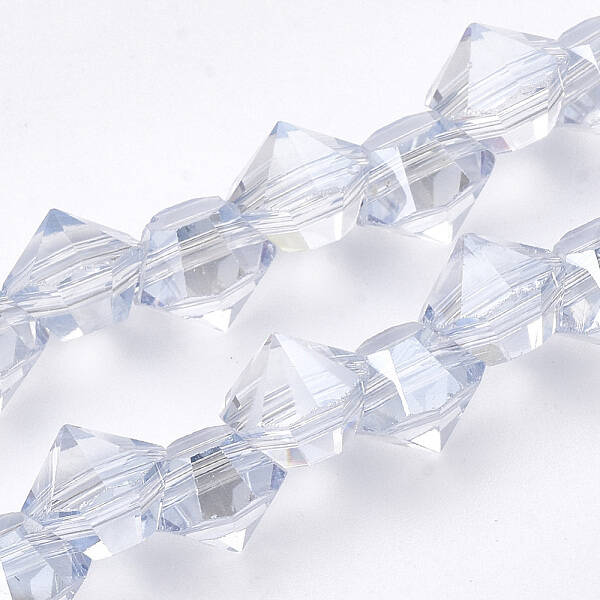 Electroplated Glass Beads Strands