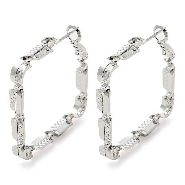 Brass Hoop Earrings