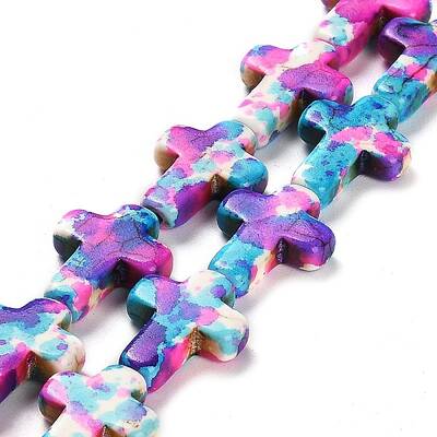 Synthetic Turquoise Beads Strands
