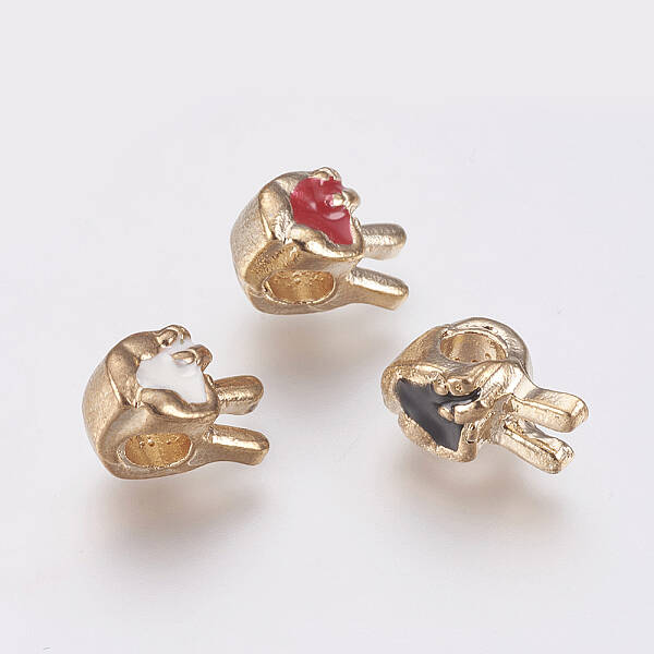 Alloy European Beads