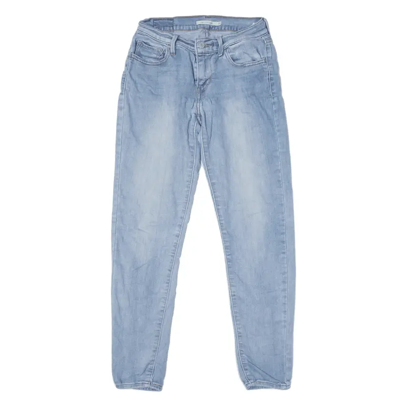 LEVI'S 710 Jeans Blue Denim Slim Skinny Womens W27 L30