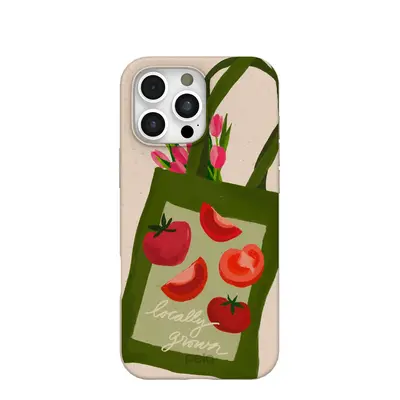 Seashell Market Tote iPhone 16 Pro Max Case
