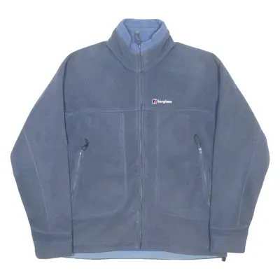 BERGHAUS Womens Fleece Jacket Blue UK 14