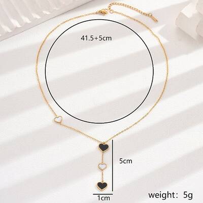 Stainless Steel Y-Shaped Necklaces for Women