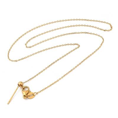 304 Stainless Steel Cable Chain Necklace for Women